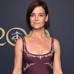 Katie Holmes Wows in Chic Purple Gown at Designer Gala -- See the Look!