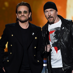 U2’s Bono and The Edge Perform in Ukraine Bomb Shelter