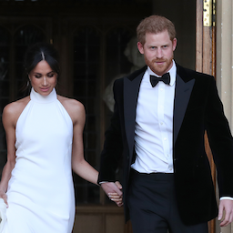 Prince Harry Refers to Meghan Markle as 'His Bride' in Touching Reception Speech (Exclusive)