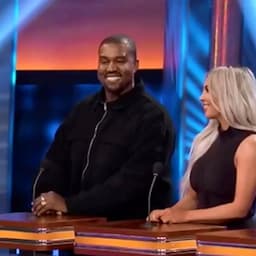 Kanye West Is 'Here to Win' in First Look at Kardashian-West 'Celebrity Family Feud' Episode