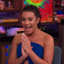 Lea Michele Shows Off Huge Engagement Ring While Dishing on Surprise Proposal