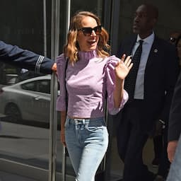 Natalie Portman Proves the Puffy Shoulder Trend Is Totally Wearable