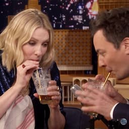 Cate Blanchett Challenges Jimmy Fallon to a Beer Chugging Contest After Blind Burger Tasting