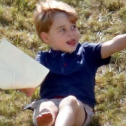 Watch Prince George Playfully Get Pushed Down a Hill By His Cousin During Royal Polo Match