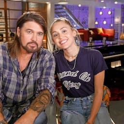 Miley Cyrus Hits the Studio With Dad Billy Ray -- See the Pic!