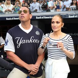 Alex Rodriguez Poses With Jennifer Lopez’s Younger ‘Fan Club’ in a Personalized Yankees Jersey