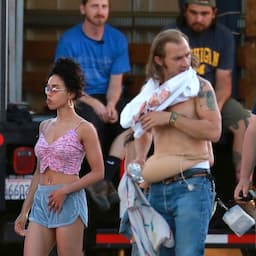 Shia LaBeouf Sports Fake Belly While Shooting Scenes With FKA Twigs: Pic