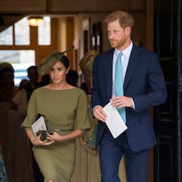 Meghan Markle Nails the Elegant Monochrome Trend in Green at Prince Louis' Christening -- See Her Look! 