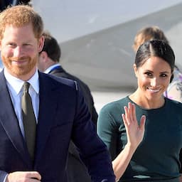 Meghan Markle and Prince Harry Are All Smiles While Arriving in Dublin for First Foreign Visit