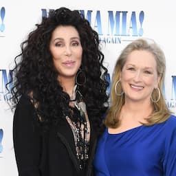 Meryl Streep and Cher Kiss at the 'Mamma Mia' Premiere in London -- See the Pic!
