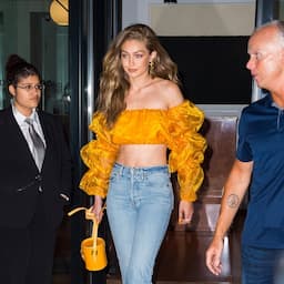Gigi Hadid Channels Belle From 'Beauty and the Beast' in a Dreamy Yellow Top -- Get Her Look!