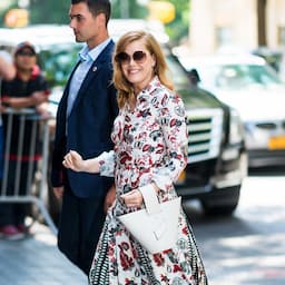 Amy Adams' Chic Printed Shirtdress Is Literally Flattering for Any Age -- Shop Her Look! 