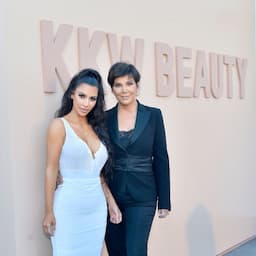 Kim Kardashian and Kris Jenner Stun in Black-and-White Looks at KKW Beauty Event