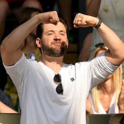 Alexis Ohanian's Faces While Cheering on Serena Williams at Wimbledon Are Everything