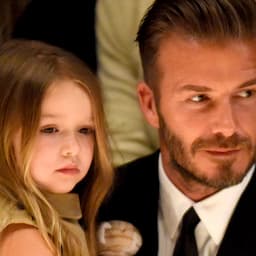 David Beckham Cuts Daughter Harper's Hair in Sweet Photo