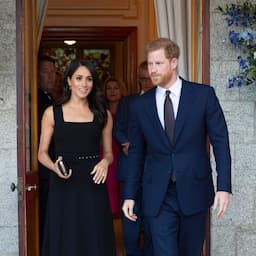 Meghan Markle Wears an Emilia Wickstead Dress After Designer's Alleged Comments on Her Wedding Gown
