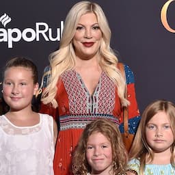 Tori Spelling Looks Radiant on the Red Carpet With Three of Her Kids