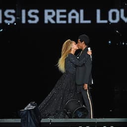 Beyonce and JAY-Z Share a Passionate Kiss Onstage After Thunderstorm Postpones Their Concert