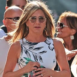 Jennifer Aniston's Floral Mini Dress Makes Us Never Want to Say Goodbye to Summer