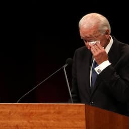 Joe Biden Breaks Down in Tears at John McCain's Funeral While Delivering Emotional Eulogy