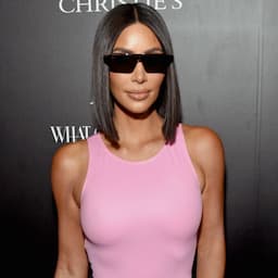 Kim Kardashian Carries Epic French Fry Purse While Rocking a Pink Latex Dress