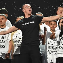 Logic Joined by Hundreds of Immigrant Parents and Children During 'Powerful' VMAs Performance