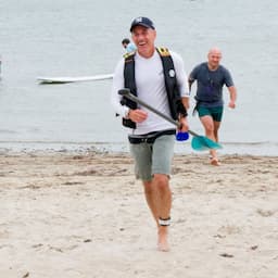 Matt Lauer All Smiles Paddleboarding in the Hamptons in Rare Appearance Since 'Today' Show Scandal