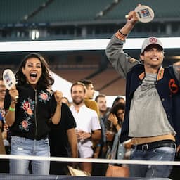 Mila Kunis and Ashton Kutcher Get Extremely Competitive at Charity Ping Pong Match
