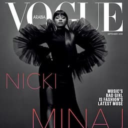 Nicki Minaj Slays on the Cover of 'Vogue Arabia's September Issue
