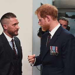 Tom Hardy Says He Has a 'Deeply Private' Relationship With Prince Harry