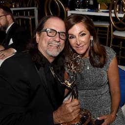 Glenn Weiss and New Fiancee Drink Champagne in Bed on 'Jimmy Kimmel Live' After Emmys Proposal