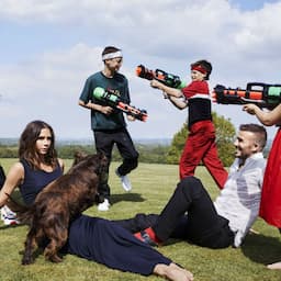 Victoria Beckham’s Stunning Family Goes to War in Fun ‘British Vogue’ Shoot