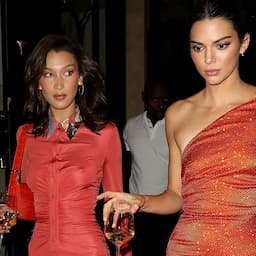 Kendall Jenner and Bella Hadid Step Out in Paris With Glasses of Wine -- and It's a Look