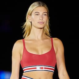 Hailey Baldwin Opens Tommy Hilfiger Fashion Show in Shanghai in a Sporty Red Hot Ensemble 