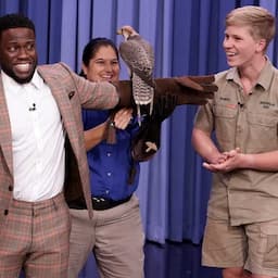Robert Irwin Brings Exotic Animals to 'Tonight Show' and Kevin Hart Couldn't Be More Scared