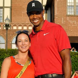 Tiger Woods Gets Big Kiss From Girlfriend After Winning First Tournament in 5 Years