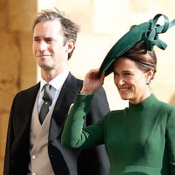 Pippa Middleton Proudly Shows Off Baby Bump at Princess Eugenie's Royal Wedding
