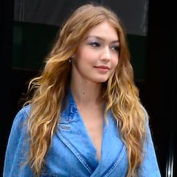 Gigi Hadid Just Pulled Off a Denim Shorts Suit -- Yes, It's a Thing