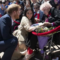 Prince Harry and Meghan Markle Promise Aussie Fan They’ll Return With Their ‘Little One’