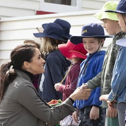 Meghan Markle Gives Local School Children Her Leftover Sweets in Cute New Zealand Visit