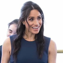 Meghan Markle's Growing Baby Bump Looks Adorable in This Dress