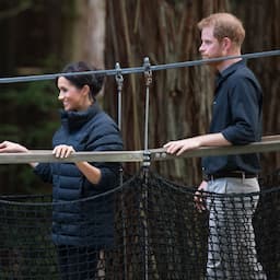 Meghan Markle and Prince Harry Walk a Treetop Suspension Bridge on Final Tour Stop: Pics!