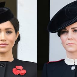 Meghan Markle and Kate Middleton Join the Queen for Somber Remembrance Day Ceremony
