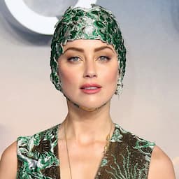 Amber Heard Wears Fashion-Forward Swim Cap at 'Aquaman' Premiere