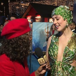 Amber Heard Rocks Swim Cap to Aquaman Premiere: 'I Wanted to Make a Splash!' (Exclusive)