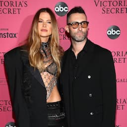 Behati Prinsloo and Adam Levine Pose for Rare Family Photo With Their Daughters