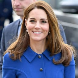 Kate Middleton Looks Regal in Recycled Royal Blue Dress While Out With Prince William