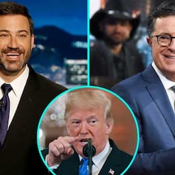 Jimmy Kimmel and Stephen Colbert Mock Donald Trump Over Heated Press Conference