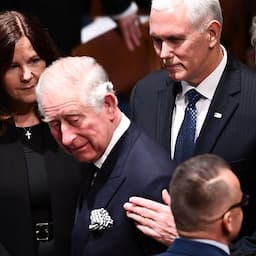Prince Charles Attends George H.W. Bush's Funeral