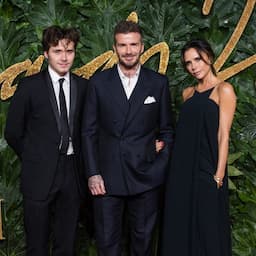 Victoria and David Beckham Bring Brooklyn Out For a Fashion Awards Family Night